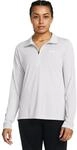 Under Armour Tech Half-Zip Damen Longsleeve, grau 196885502545