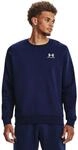 Under Armour Icon Fleece Crew Herren Sweatshirt, blau 196884105822