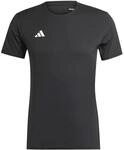 Adidas Adizero Essentials Running Herren T-Shirt, schwarz 4067891132117