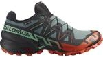 Salomon Speedcross 6 GTX Herren Trailrunningschuhe, t&uuml;rkis, Gr&ouml;&szlig;e 45 ⅓
