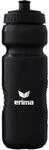 Erima Trinkflasche Team Kunststoff-Trinkflasche, schwarz 4062075122588