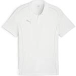 Puma teamFINAL Casuals Herren Poloshirt, wei&szlig; 4099685454396