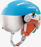 Head 328113_0000, Head Mojo Visor Paw Helm, blau