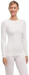 Falke Longsleeved Damen Unterhemd, wei&szlig; 4067112180897