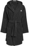 Adidas Hooded Bademantel Mantel, schwarz 4067901739381