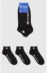 Champion 3-er Pack Quarter Herren Socken, schwarz 8058132497696