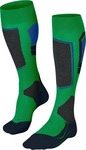 Falke 16550_7014, Falke Skiing 4 Advanced Herren Str&uuml;mpfe, gr&uuml;n male