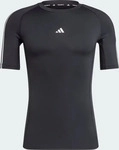 adidas JTE78_IN5588, Adidas Techfit Compression Training 3-Streifen Herren T-Shirt,