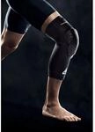 Select Kompressionsbandage Knie lang v23 Knieschoner, schwarz 5703543301287