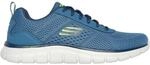 Skechers Track - Leshur Herren Halbschuhe, blau, Gr&ouml;&szlig;e 39 198376191320