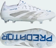 adidas NLH55_ID3879, Adidas Predator Elite FG Nockenschuhe, wei&szlig;, Gr&ouml;&szlig;e 48 2/3