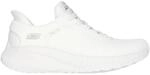 Skechers Bobs Squad Chaos - Current Muse Damen Slipper, wei&szlig;, Gr&ouml;&szlig;e 43