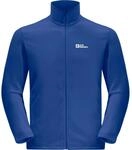 Jack Wolfskin Taunus Full Zip Herren Midlayer, blau 4064886428484