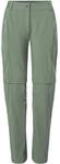 Vaude Farley Stretch zip-off T-zip-off II Damen Hose, gr&uuml;n 4062218964693