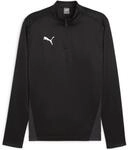 Puma teamGOAL Training 1/4 Zip Top Herren Longsleeve, schwarz 4099686984854