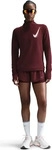 Nike HJ2225_619, Nike Swoosh Dri-Fit 1/2-Zip Mid Layer Damen Tanktop, rot female