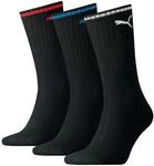 Puma Crew 3-er Pack Socken, schwarz, Gr. 42 8720245028684