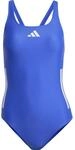 Adidas 3-Streifen C-Back Damen Badeanzug, blau 4067901778946