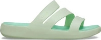 Crocs Getaway Strappy Damen Trekkingsandalen, gr&uuml;n, Gr. 42 0196265901548