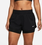 Nike DX6012_010, Nike One Dri-Fit Mid-Rise 3" 2-in-1 Damen Shorts, schwarz female