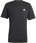Adidas Train Essentials Stretch Training T-Shirt Herren T-Shirt, schwarz