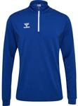 Hummel Authentic (halber Rei&szlig;verschluss) Herren Sweatshirt, blau 5700499371777