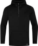 Jako Zip Pro Casual Kapuzensweater, schwarz 4059562205886