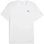 Puma TAD Essentials Solid CAT (LC small cat) Herren T-Shirt, wei&szlig; 4067984119216