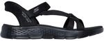 Skechers Go Walk Flex - Illuminate Damen Sandalen, schwarz, Gr&ouml;&szlig;e 36 197627456089