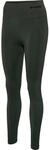 Hummel Tif Seamless High Waist Damen Tights, gr&uuml;n 5700499557515