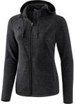 Erima Fleecejacke Damen Jacke, schwarz 4043523924619