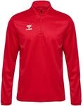 Hummel Essential HALF-(Rei&szlig;verschluss) Sweatshirt, rot 5715454365609
