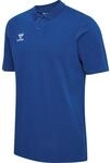 Hummel GO 2.0 Polo Herren Poloshirt, blau 5715454377190