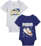 Puma Minicats Newborn Bodysuit 2pcs Set INF Kinder Overall, blau 4067981577835