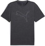Puma TAD Essential Heather CAT (CF large cat) Herren T-Shirt, grau 4067984045348