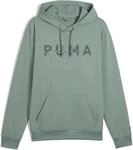 Puma Cloudspun Branded Herren Kapuzensweater, gr&uuml;n 4067983459764