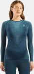 Odlo 196291_21090, Odlo Warm Damen Unterhemd, blau, Gr. XS female