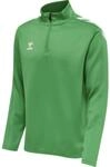 Hummel Core XK (halber Rei&szlig;verschluss) Poly Sweatshirt, gr&uuml;n 5700497407225