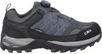 CMP Rigel Low Fitgo Trekking waterproof Herren Trekking-Halbschuhe, grau, Gr&ouml;&szlig;e 40