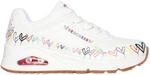 Skechers Uno - Love All Around Damen Freizeitschuhe, wei&szlig;, Gr&ouml;&szlig;e 36 198739034615
