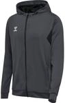 Hummel Authentic PL (Rei&szlig;verschluss) Herren Kapuzensweater, grau 5700499374297