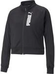 Puma Train ALL DAY Full ZIP Damen Sweatshirt, schwarz 4064537881620