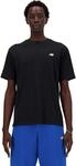 New Balance Sport Essentials Cotton Herren T-Shirt, schwarz 196941810614