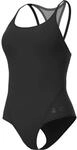 Arena Mesh Panels Power Back Damen Schwimmanzug, schwarz 3468337050629
