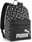 Puma Phase AOP Freizeittasche, schwarz 4067984174604