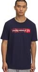 Under Armour Camo Chest Stripe Herren T-Shirt, blau 197779699075