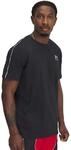 Under Armour Icon HWT Tee Taping Herren T-Shirt, schwarz 197779859202