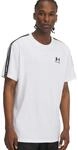 Under Armour Icon HWT Tee Taping Herren T-Shirt, wei&szlig; 197779860505