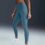 Nike One High-Waisted Full-Length Damen Tights, blau 197863399942