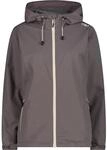 CMP Jacket Fix Hood Damen Funktionsjacke, braun 8050243605212
